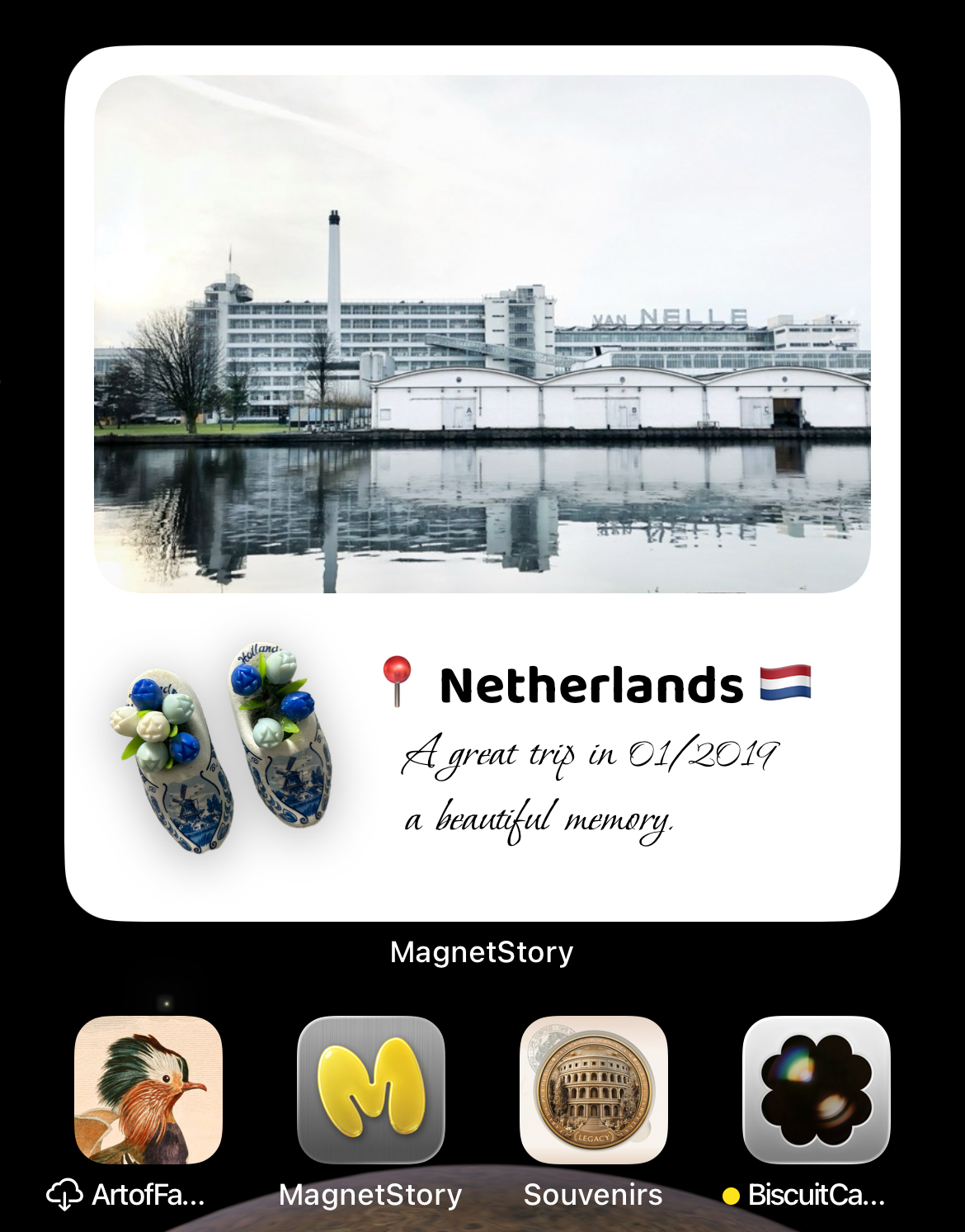MagnetStory Rotterdam architecture widget
