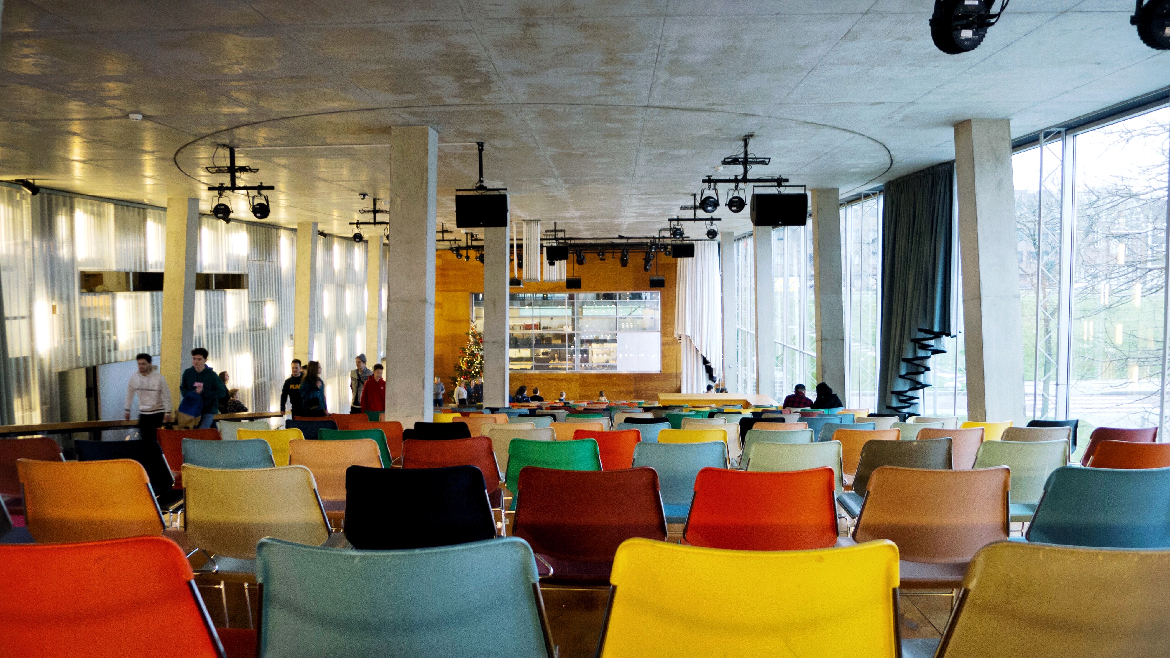 Kunsthal Rotterdam OMA interior