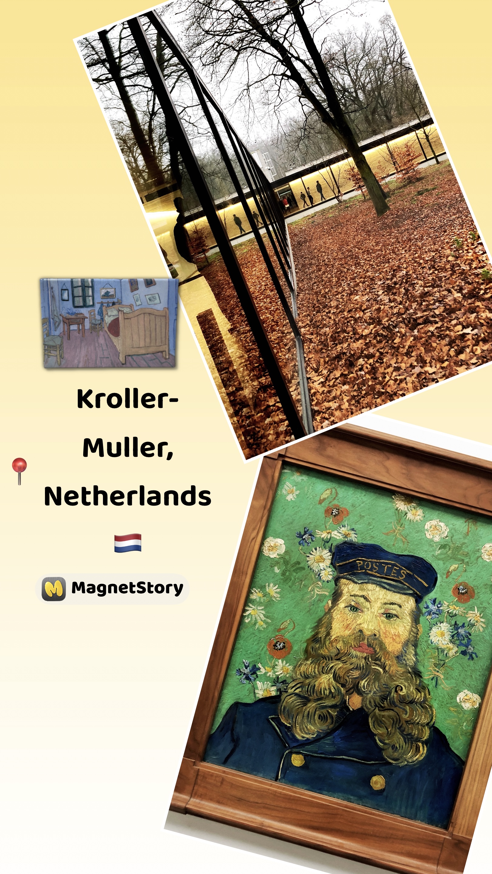 Van Gogh Postman Joseph Roulin MagnetStory share card