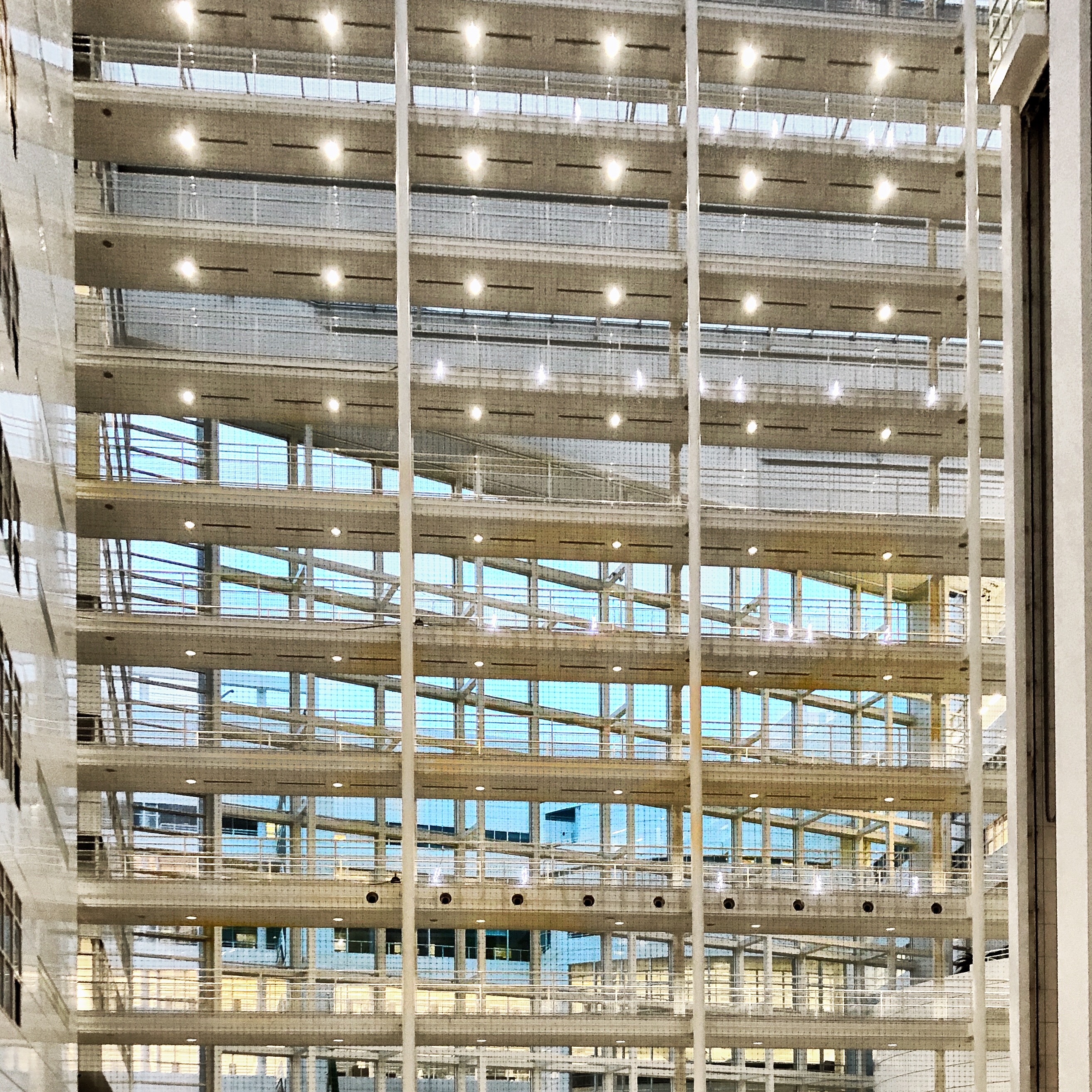 Atrium City Hall The Hague interior